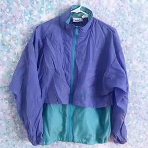 Vintage 90s Reebok Colorblock Windbreaker Jacket